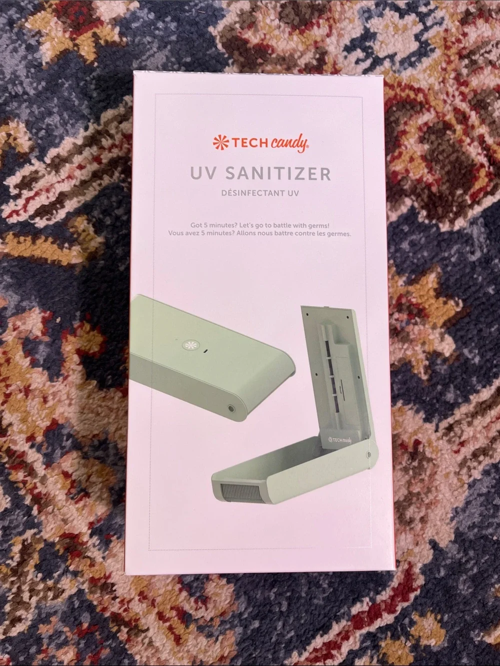 UV Sanitizer in Mint Green - Portable Phone & Accessory Sanitizer